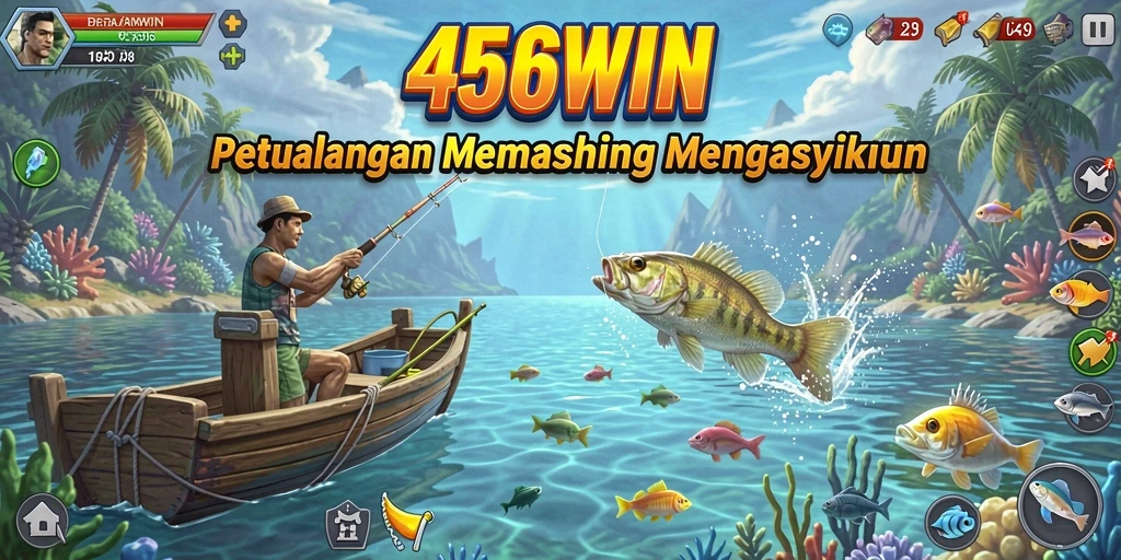 Tangkapan besar di laut dengan gameplay memancing yang menarik.