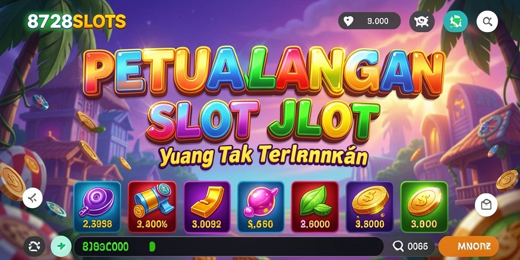 Tampilan gameplay seru di 8728SLOTS dengan keindahan petualangan.
