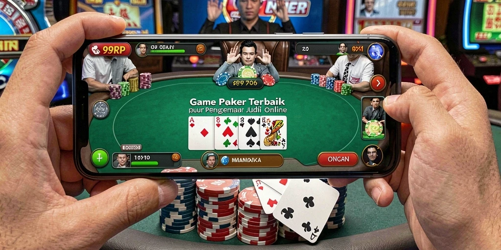 Screenshot gameplay 99RP menampilkan aksi seru permainan Poker.