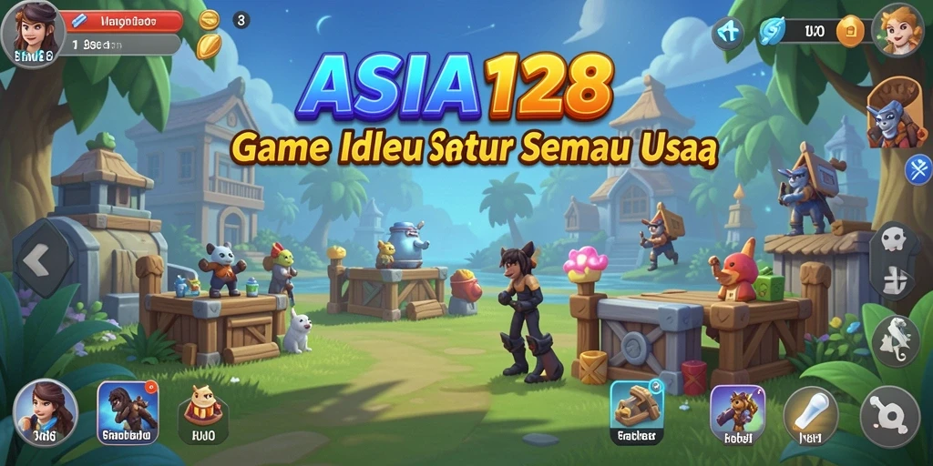 Tampilan gameplay yang mengasyikkan di ASIA128.