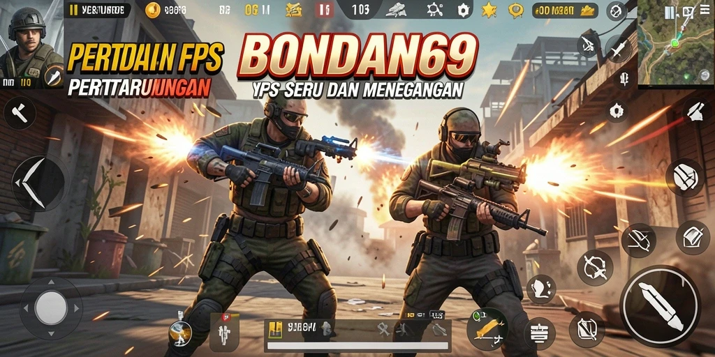 Tangkapan layar dari gameplay seru BONDAN69 di medan pertempuran.