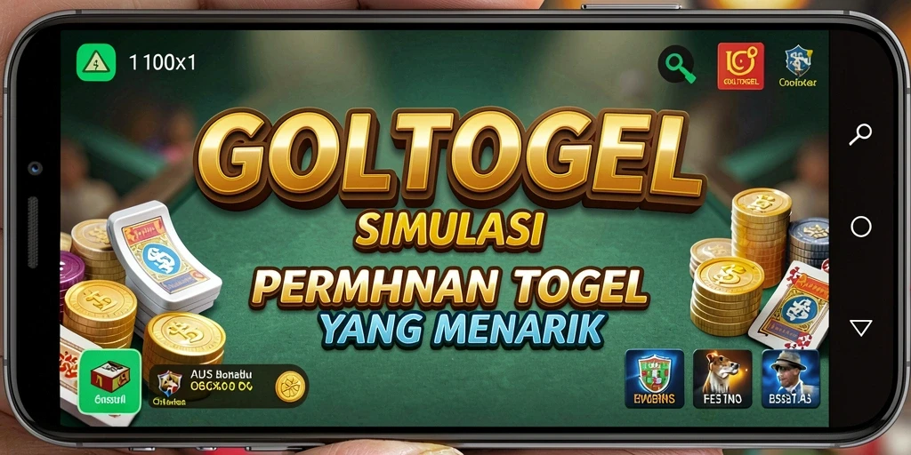 Tampilan gameplay GOLTOGEL yang menarik dan interaktif.