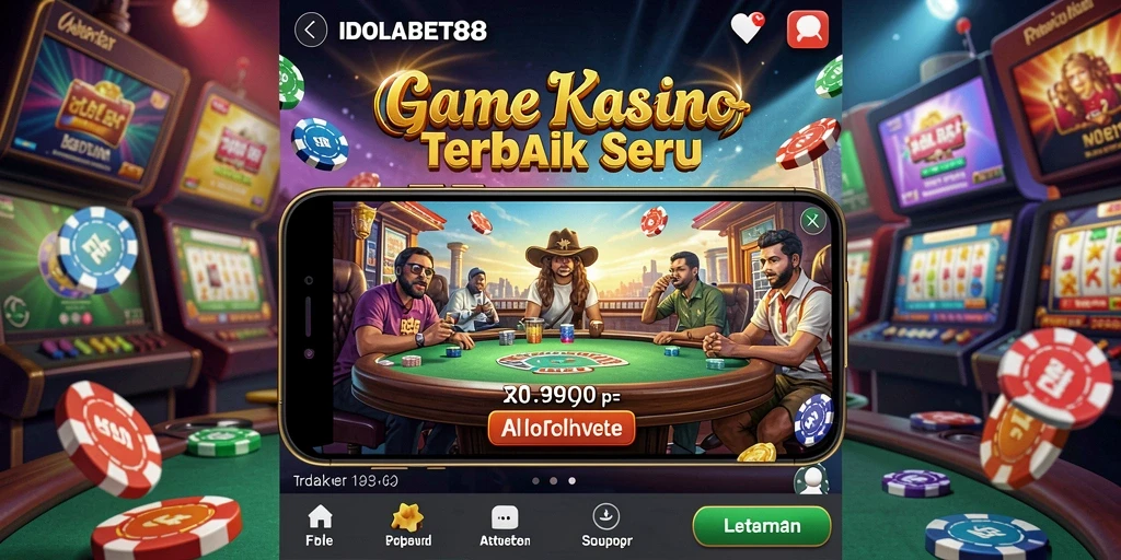 Gambaran gameplay menarik dari IDOLABET88 yang penuh dengan keseruan Kasino.