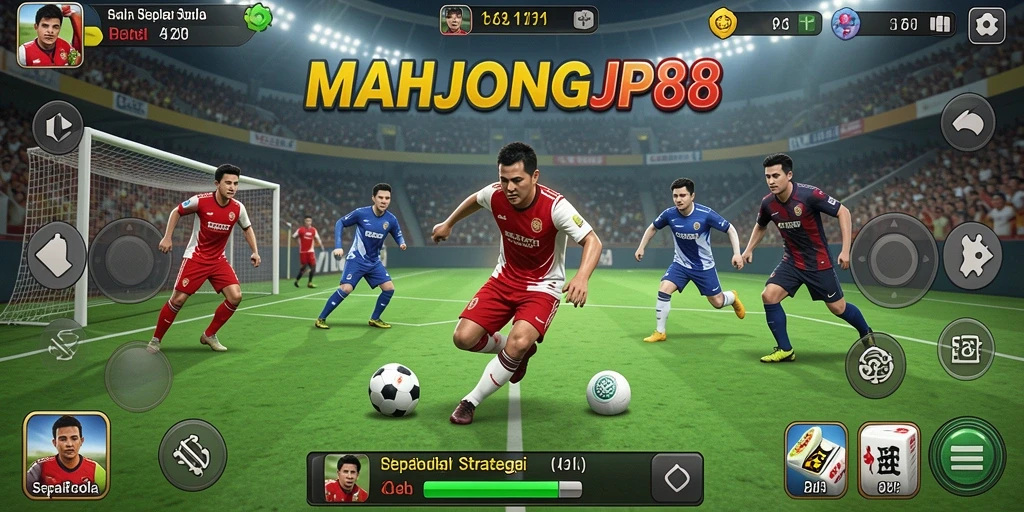 Tangkapan layar gameplay <strong>MAHJONGJP88</strong> yang menampilkan aksi seru di lapangan.