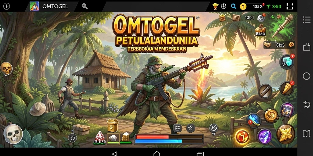 Tampilan gameplay yang memukau dari dunia terbuka OMTOGEL.