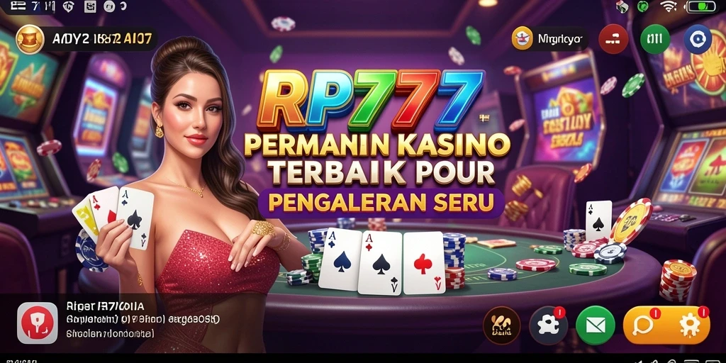 Tampilan menarik dari gameplay Kasino di RP777 dengan pengalaman seru.