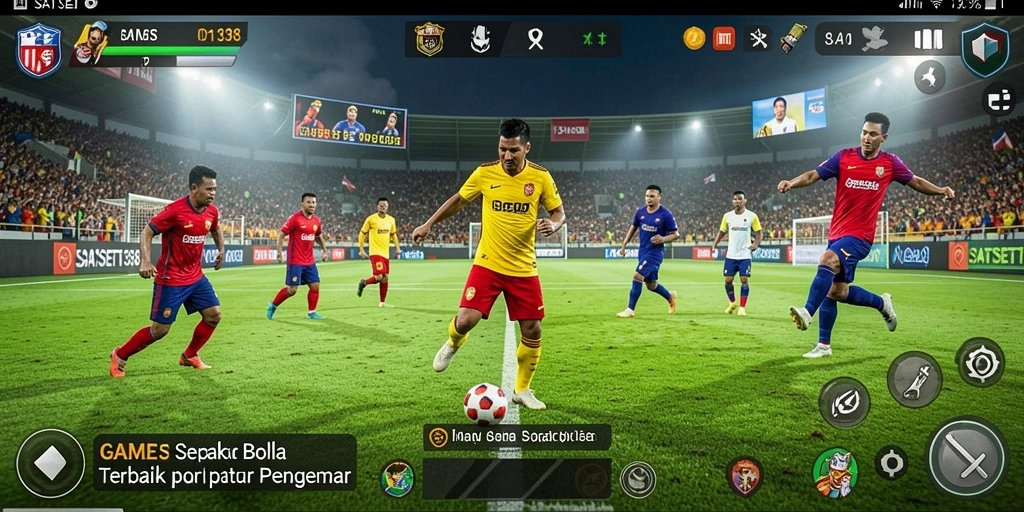 Tampilan menarik SATSET138 dengan aksi sepak bola yang mendebarkan.