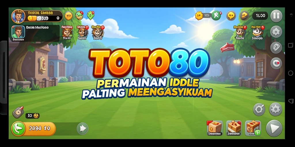 Screenshot gameplay TOTO80 menampilkan pengalaman bermain Idle yang menarik.